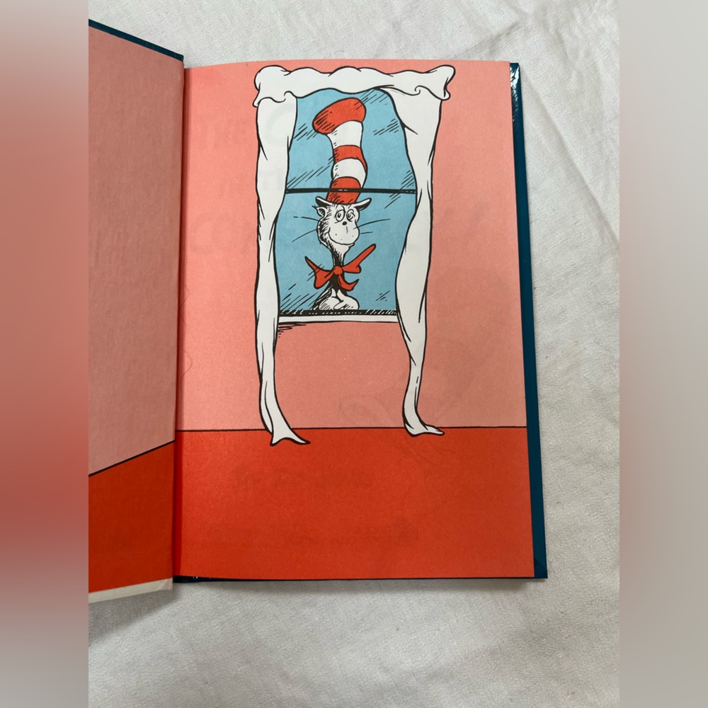 Dr Seuss Books 4 Cat In The Hat & Comes Back Green Eggs and Ham Wocket In Pocket - Picture 9 of 16